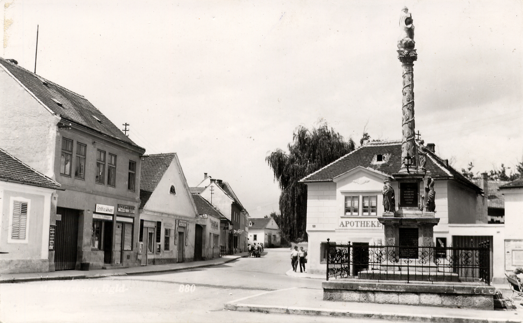 Hauptplatz – Dreifaltigkeitssäule (Pestsäule)